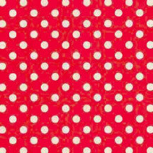Red and White Polka Dot Italian Paper ~ Tassotti ~ Reversible Print